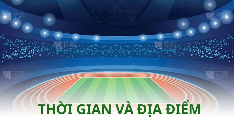 Lịch trình và thời gian bắt đầu giải đấu
